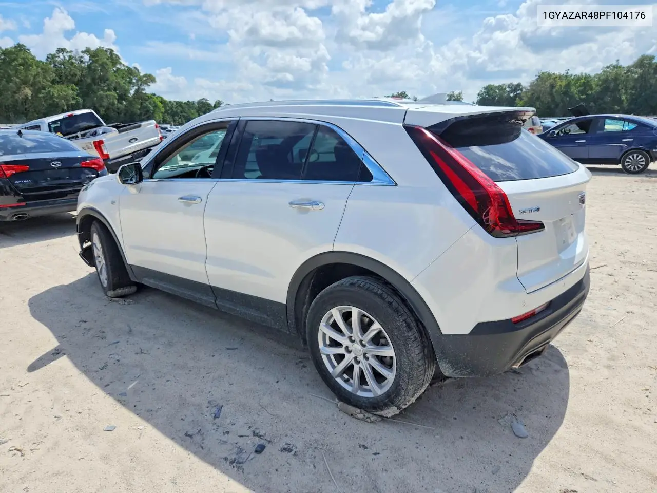 2023 Cadillac Xt4 Luxury VIN: 1GYAZAR48PF104176 Lot: 57503996
