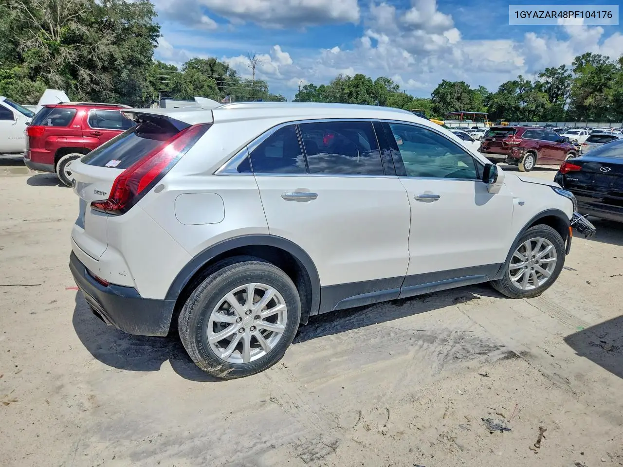 2023 Cadillac Xt4 Luxury VIN: 1GYAZAR48PF104176 Lot: 57503996