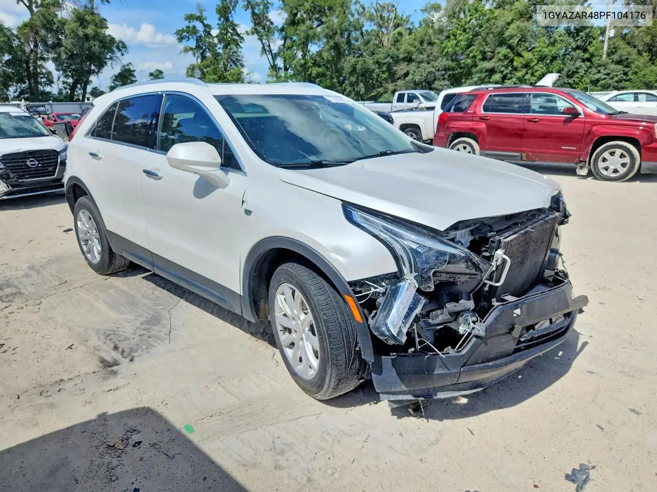 2023 Cadillac Xt4 Luxury VIN: 1GYAZAR48PF104176 Lot: 57503996