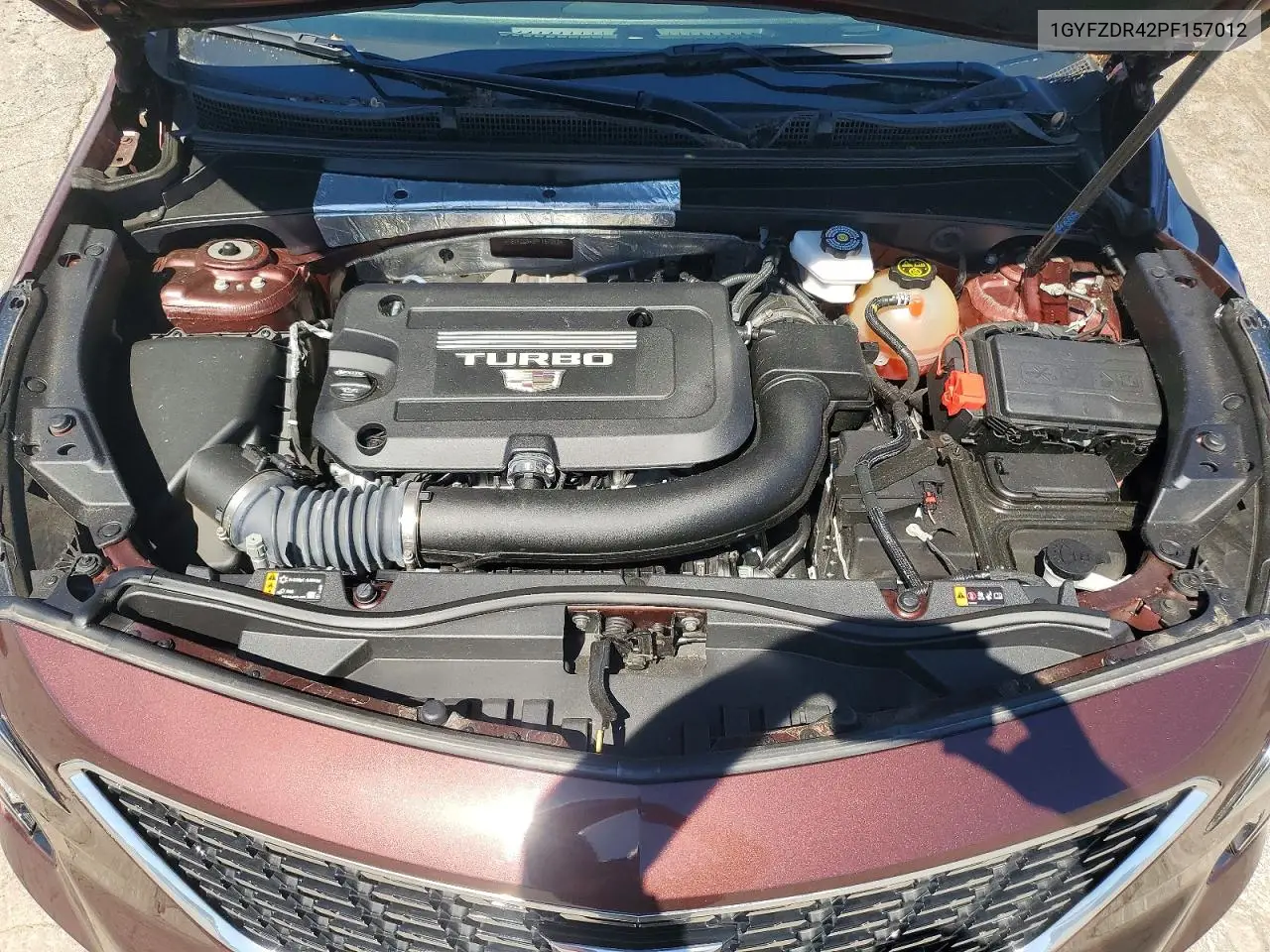 2023 Cadillac Xt4 Premium Luxury VIN: 1GYFZDR42PF157012 Lot: 57856486