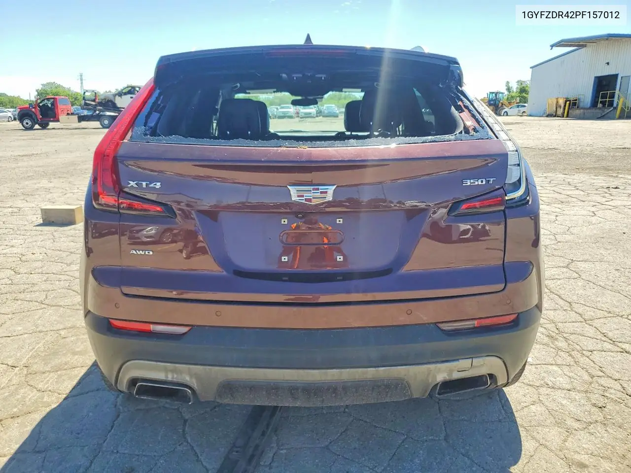 2023 Cadillac Xt4 Premium Luxury VIN: 1GYFZDR42PF157012 Lot: 57856486