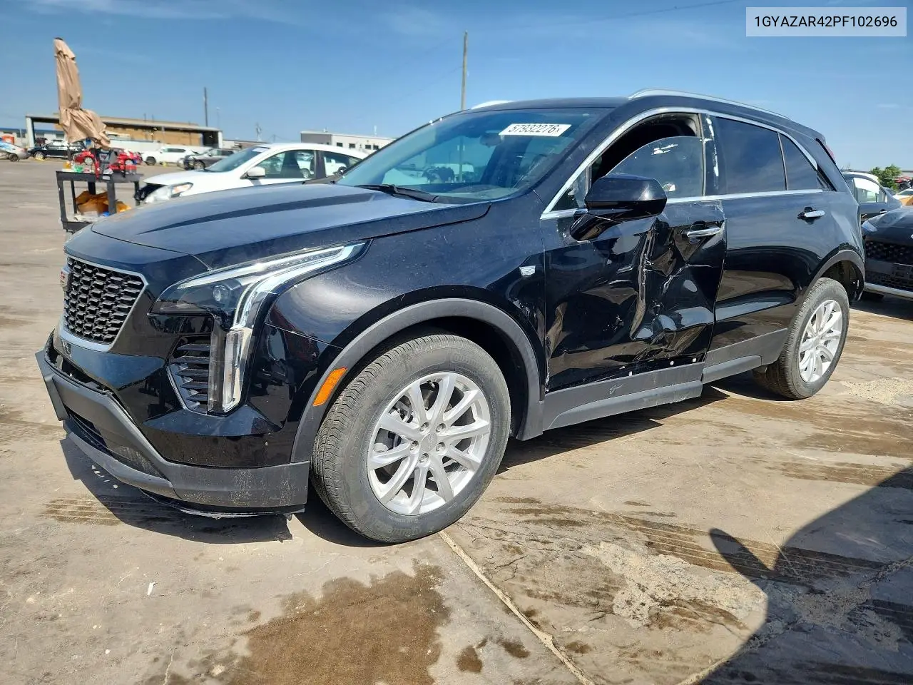 2023 Cadillac Xt4 Luxury VIN: 1GYAZAR42PF102696 Lot: 57932276