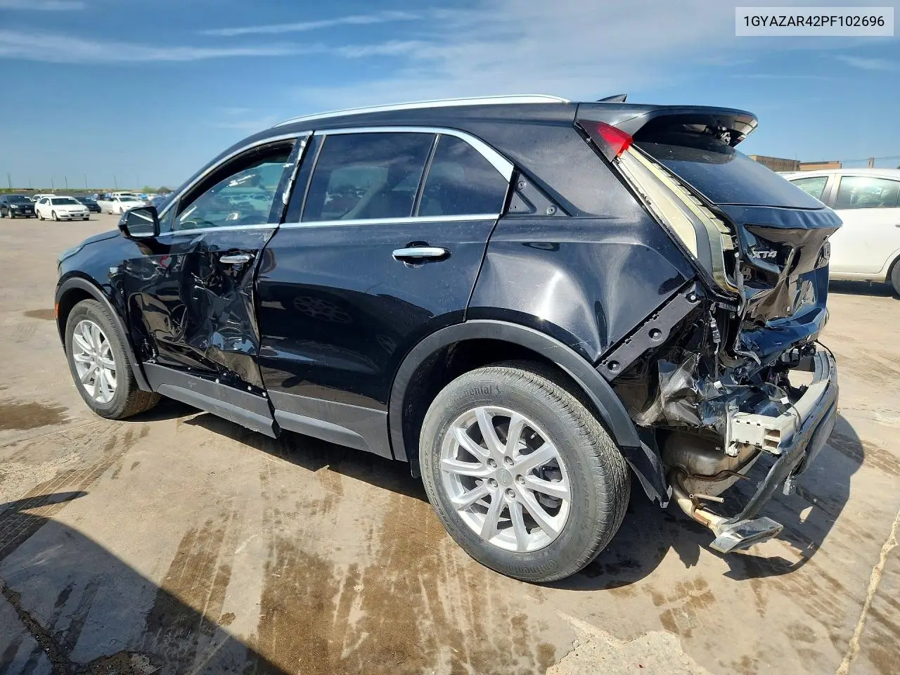 2023 Cadillac Xt4 Luxury VIN: 1GYAZAR42PF102696 Lot: 57932276