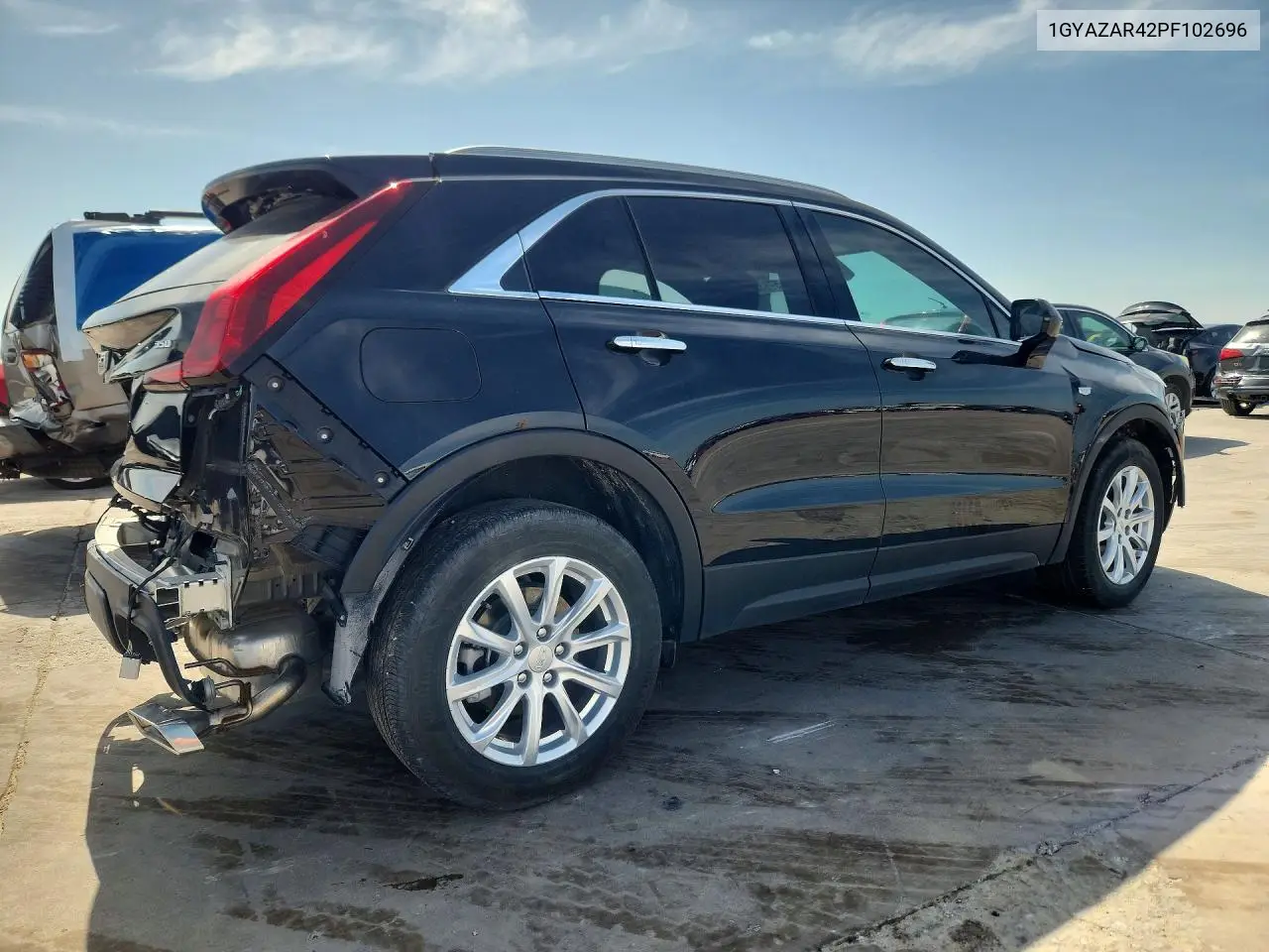 2023 Cadillac Xt4 Luxury VIN: 1GYAZAR42PF102696 Lot: 57932276