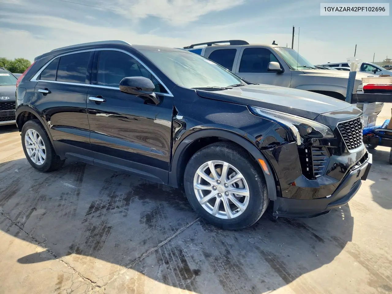 2023 Cadillac Xt4 Luxury VIN: 1GYAZAR42PF102696 Lot: 57932276