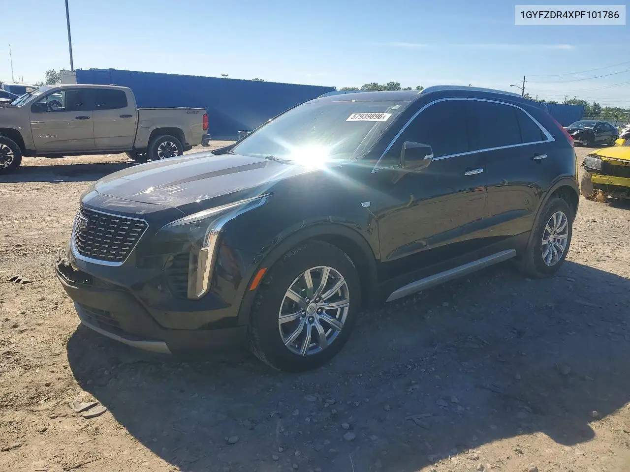 2023 Cadillac Xt4 Luxury VIN: 1GYFZDR4XPF101786 Lot: 57939896