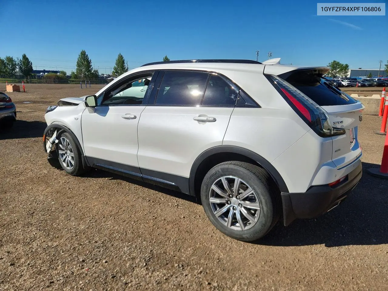 2023 Cadillac Xt4 VIN: 1GYFZFR4XPF106806 Lot: 58142666