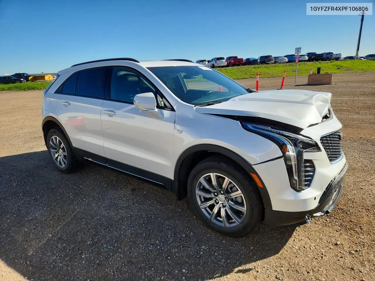 2023 Cadillac Xt4 VIN: 1GYFZFR4XPF106806 Lot: 58142666