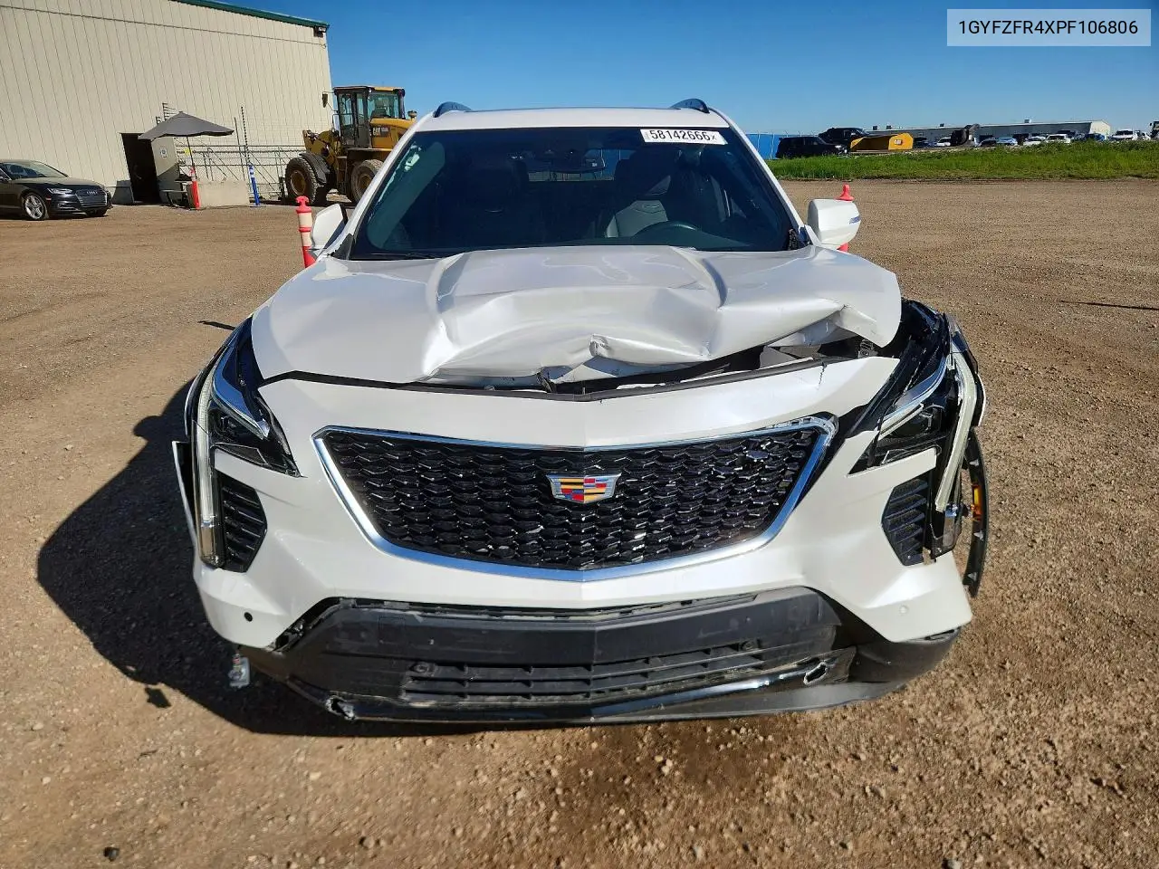 2023 Cadillac Xt4 VIN: 1GYFZFR4XPF106806 Lot: 58142666
