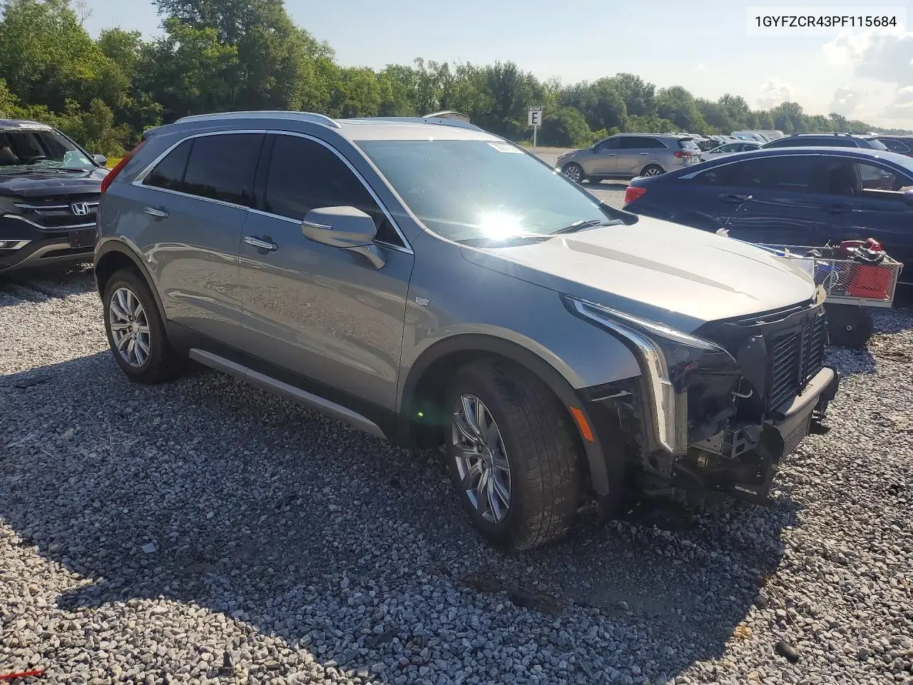 2023 Cadillac Xt4 Premium Luxury VIN: 1GYFZCR43PF115684 Lot: 58907926