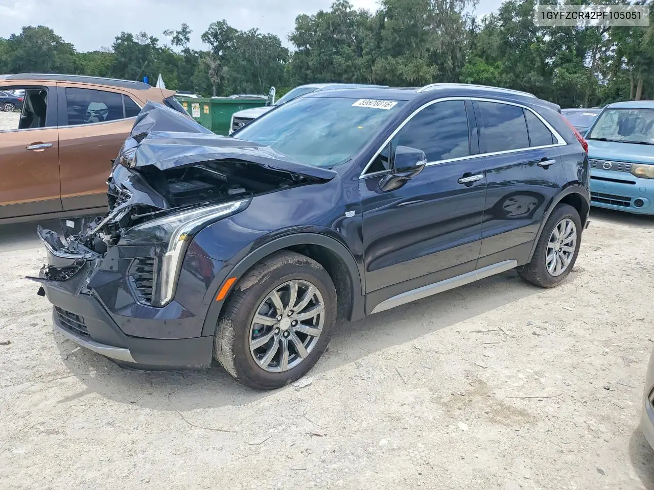 2023 Cadillac Xt4 Premium Luxury VIN: 1GYFZCR42PF105051 Lot: 59826016