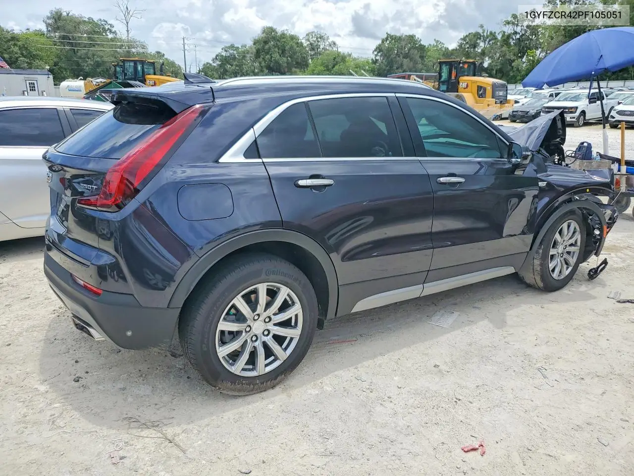 2023 Cadillac Xt4 Premium Luxury VIN: 1GYFZCR42PF105051 Lot: 59826016