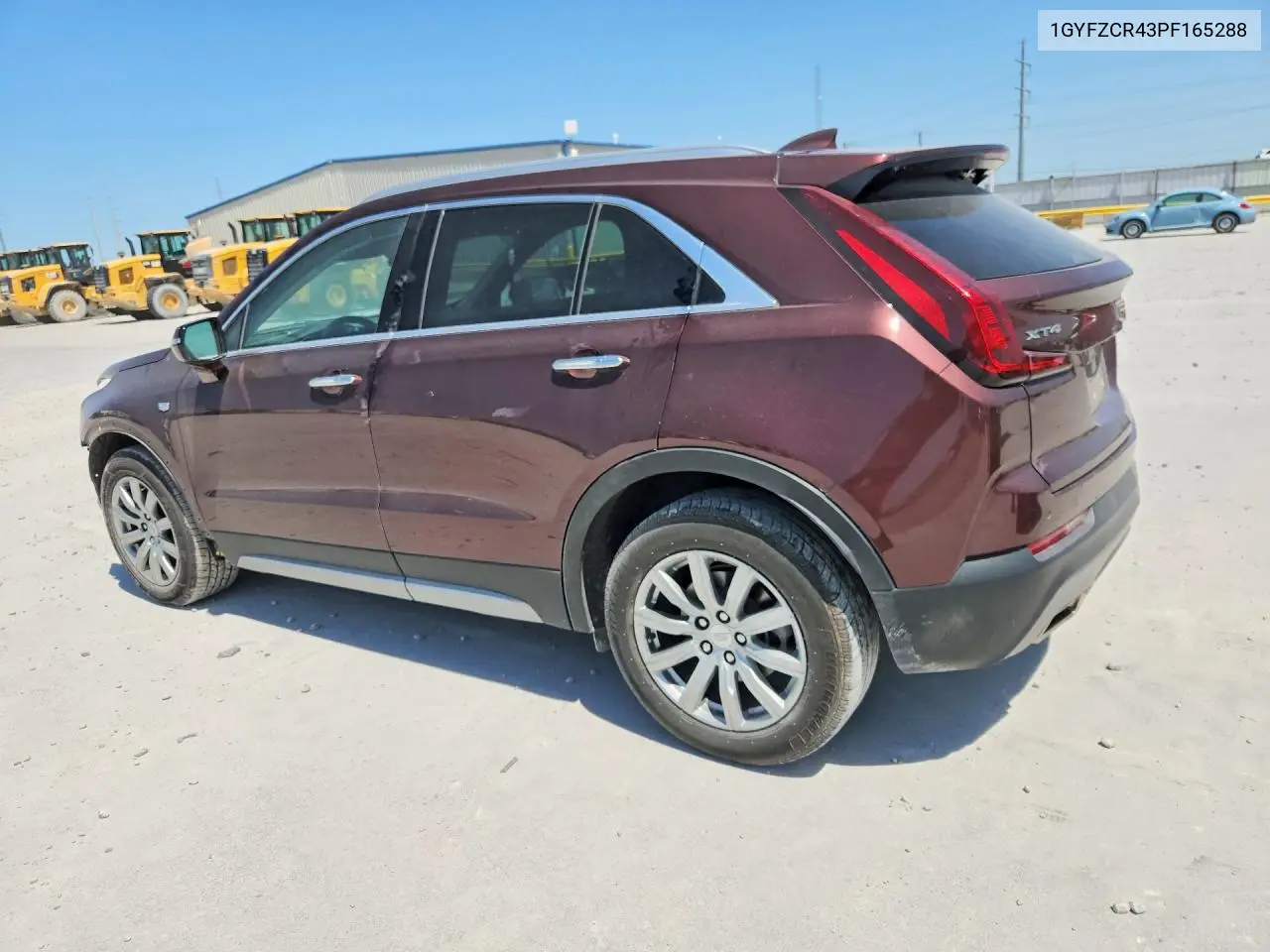 2023 Cadillac Xt4 Premium Luxury VIN: 1GYFZCR43PF165288 Lot: 60081676