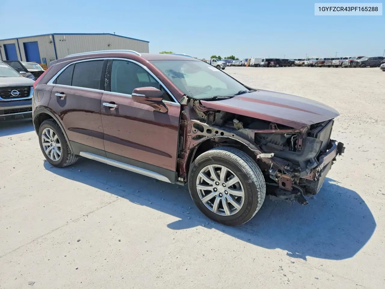 2023 Cadillac Xt4 Premium Luxury VIN: 1GYFZCR43PF165288 Lot: 60081676