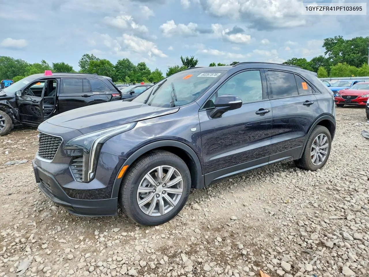 2023 Cadillac Xt4 Sport VIN: 1GYFZFR41PF103695 Lot: 60267876