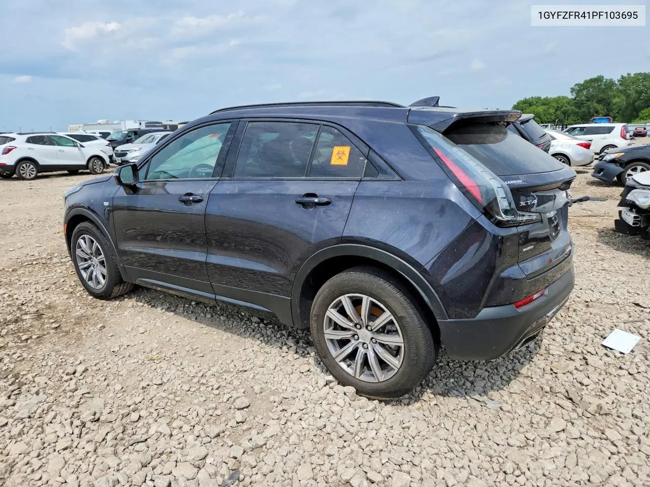 2023 Cadillac Xt4 Sport VIN: 1GYFZFR41PF103695 Lot: 60267876