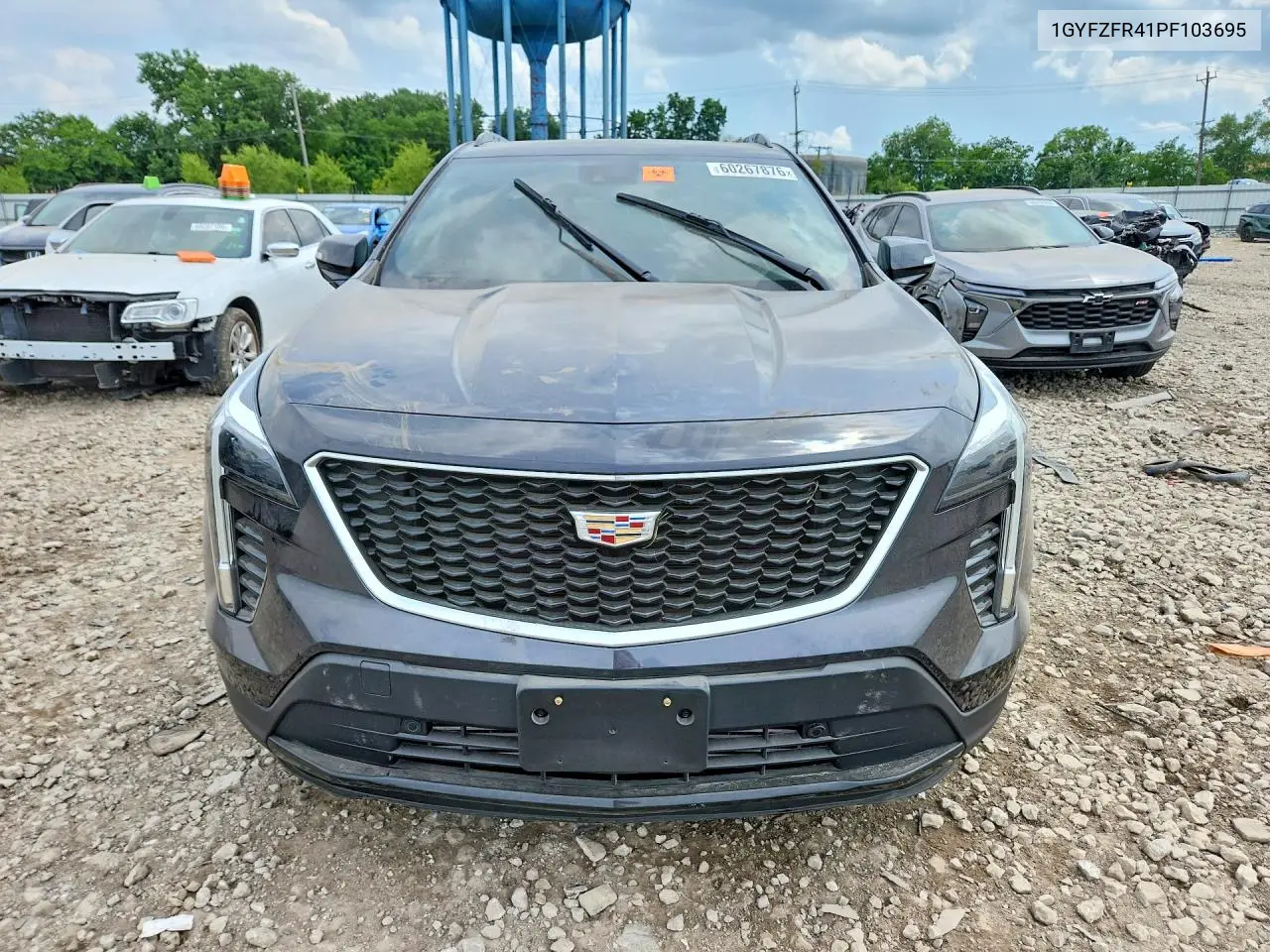 2023 Cadillac Xt4 Sport VIN: 1GYFZFR41PF103695 Lot: 60267876