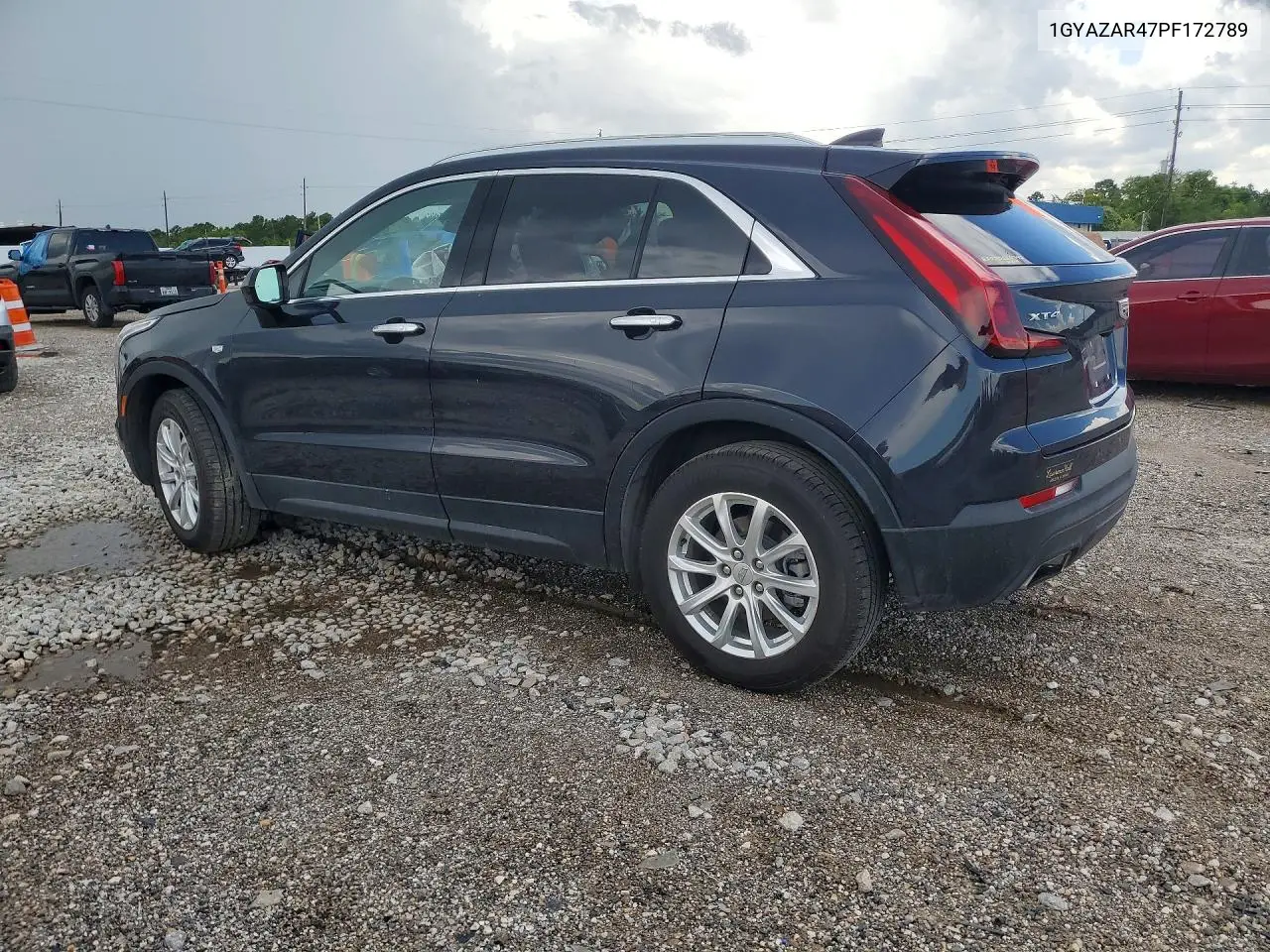 2023 Cadillac Xt4 Luxury VIN: 1GYAZAR47PF172789 Lot: 60325716