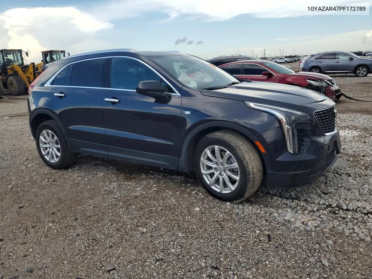 2023 Cadillac Xt4 Luxury VIN: 1GYAZAR47PF172789 Lot: 60325716