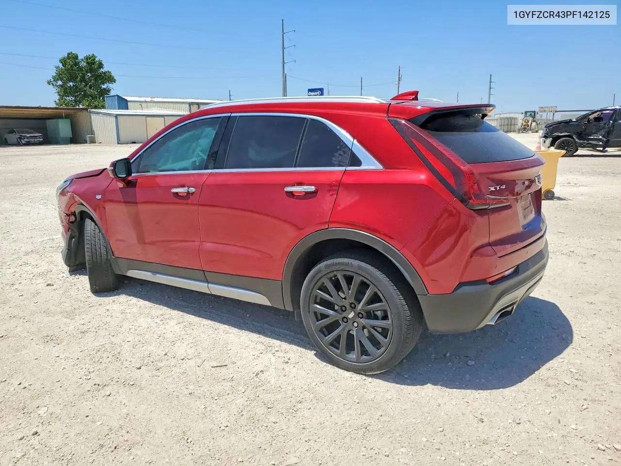2023 Cadillac Xt4 Premium Luxury VIN: 1GYFZCR43PF142125 Lot: 60597096