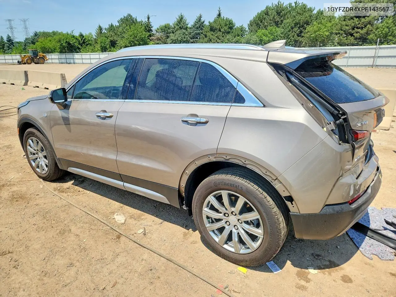 2023 Cadillac Xt4 Premium Luxury VIN: 1GYFZDR4XPF143567 Lot: 61165416