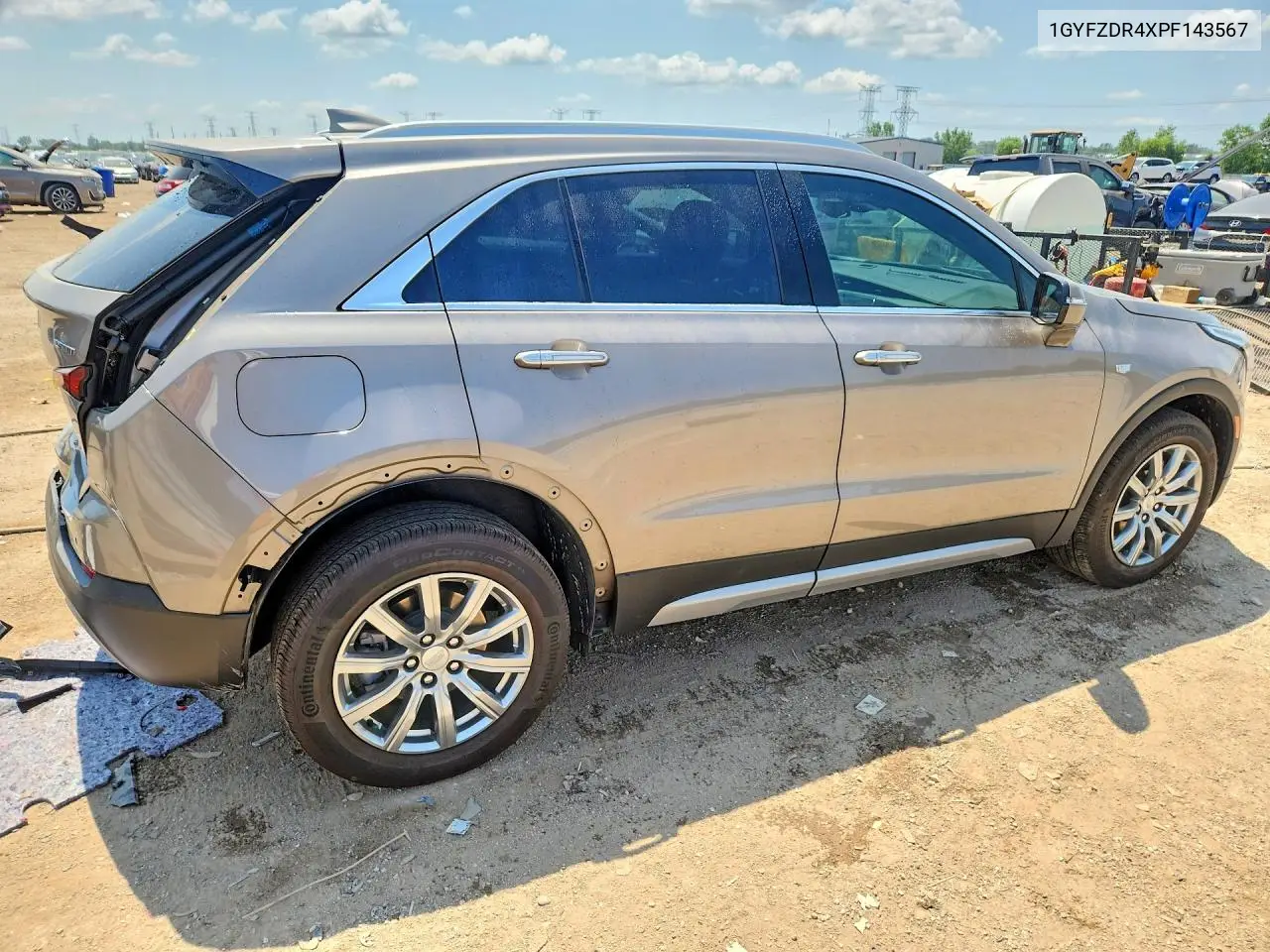 2023 Cadillac Xt4 Premium Luxury VIN: 1GYFZDR4XPF143567 Lot: 61165416