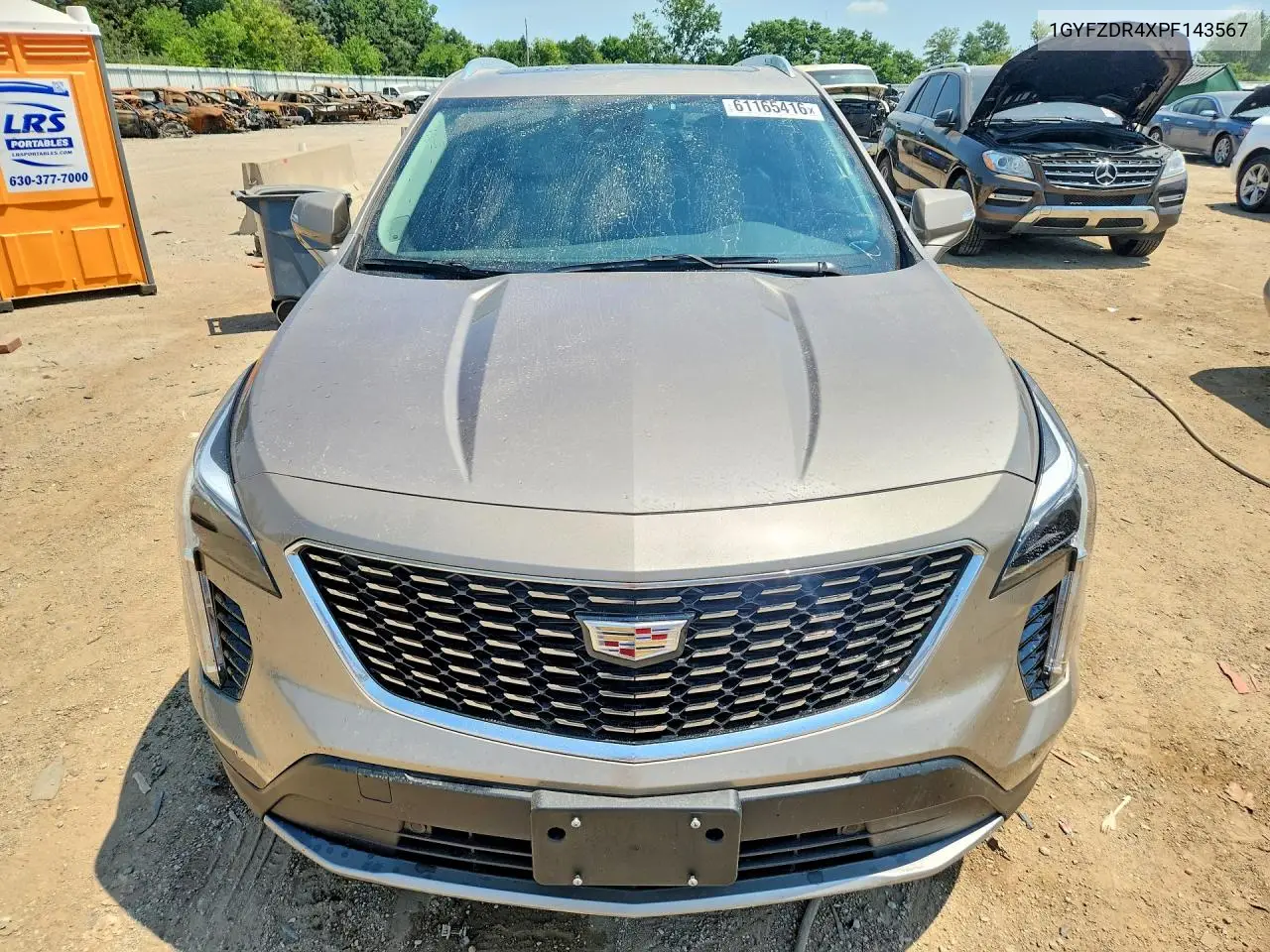 2023 Cadillac Xt4 Premium Luxury VIN: 1GYFZDR4XPF143567 Lot: 61165416