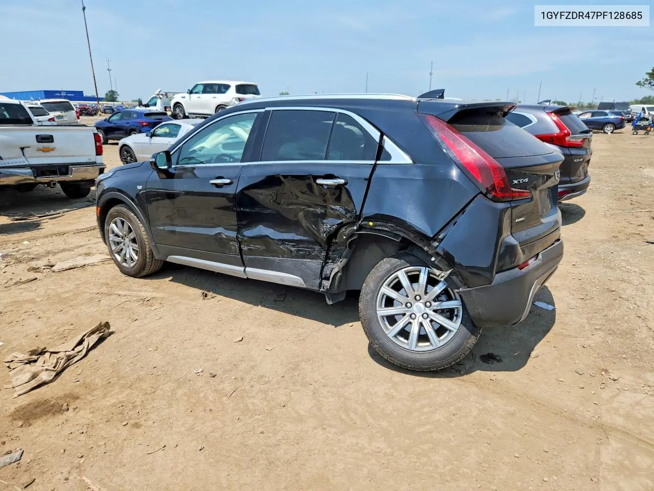 2023 Cadillac Xt4 Premium Luxury VIN: 1GYFZDR47PF128685 Lot: 61232316