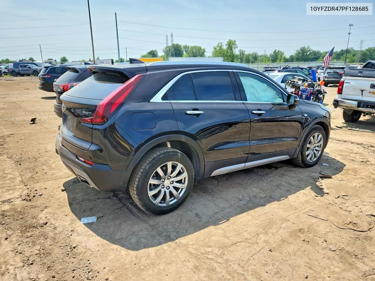 2023 Cadillac Xt4 Premium Luxury VIN: 1GYFZDR47PF128685 Lot: 61232316