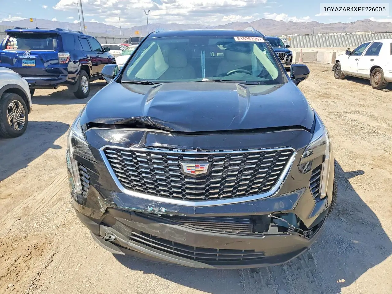 2023 Cadi Xt4 Luxury VIN: 1GYAZAR4XPF226005 Lot: 61595296