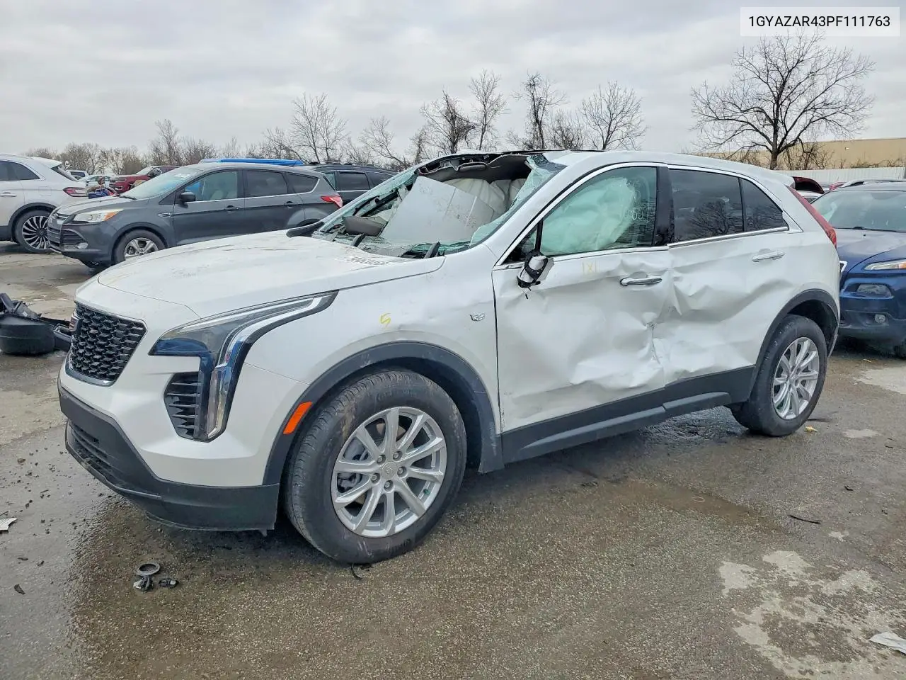 2023 Cadillac Xt4 Luxury VIN: 1GYAZAR43PF111763 Lot: 79963055