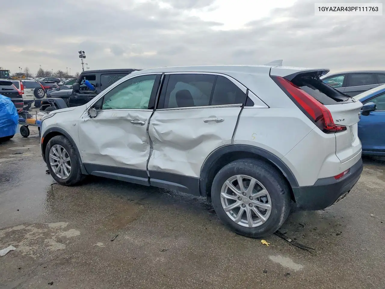 2023 Cadillac Xt4 Luxury VIN: 1GYAZAR43PF111763 Lot: 79963055