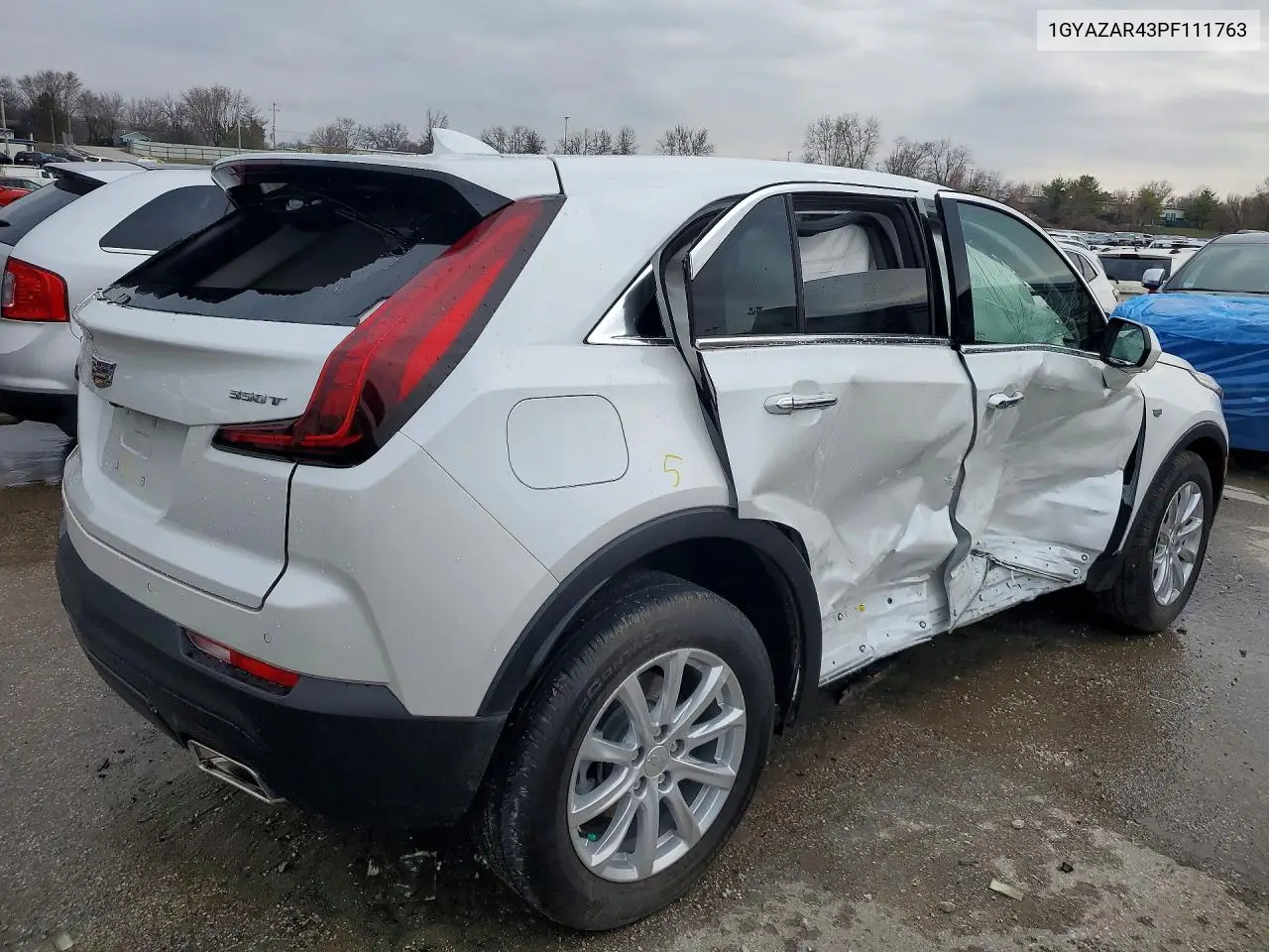 2023 Cadillac Xt4 Luxury VIN: 1GYAZAR43PF111763 Lot: 79963055