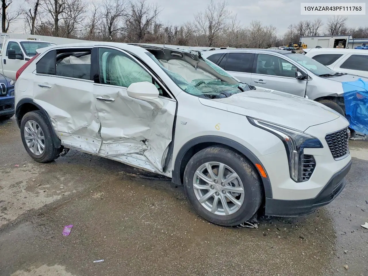 2023 Cadillac Xt4 Luxury VIN: 1GYAZAR43PF111763 Lot: 79963055