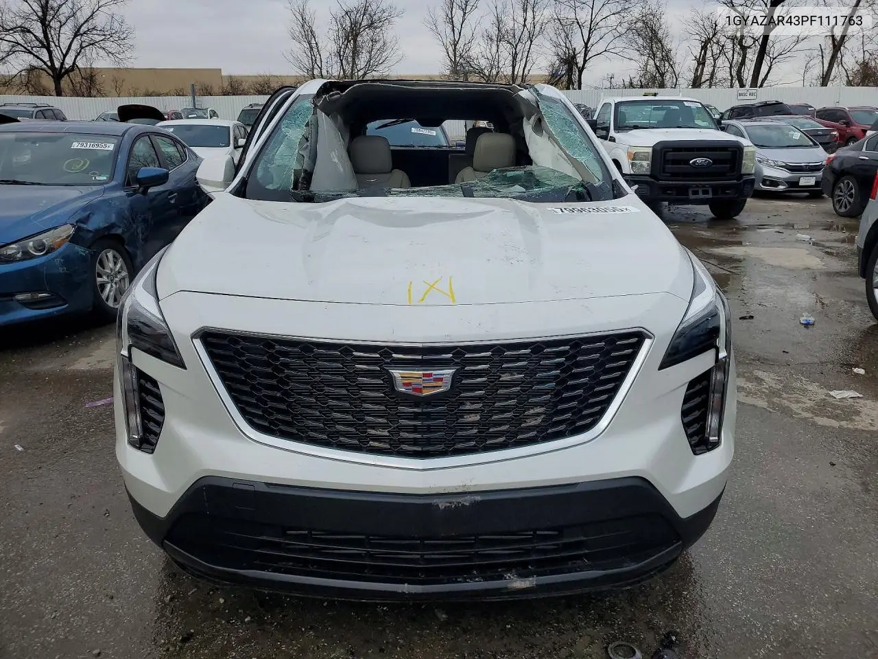 2023 Cadillac Xt4 Luxury VIN: 1GYAZAR43PF111763 Lot: 79963055