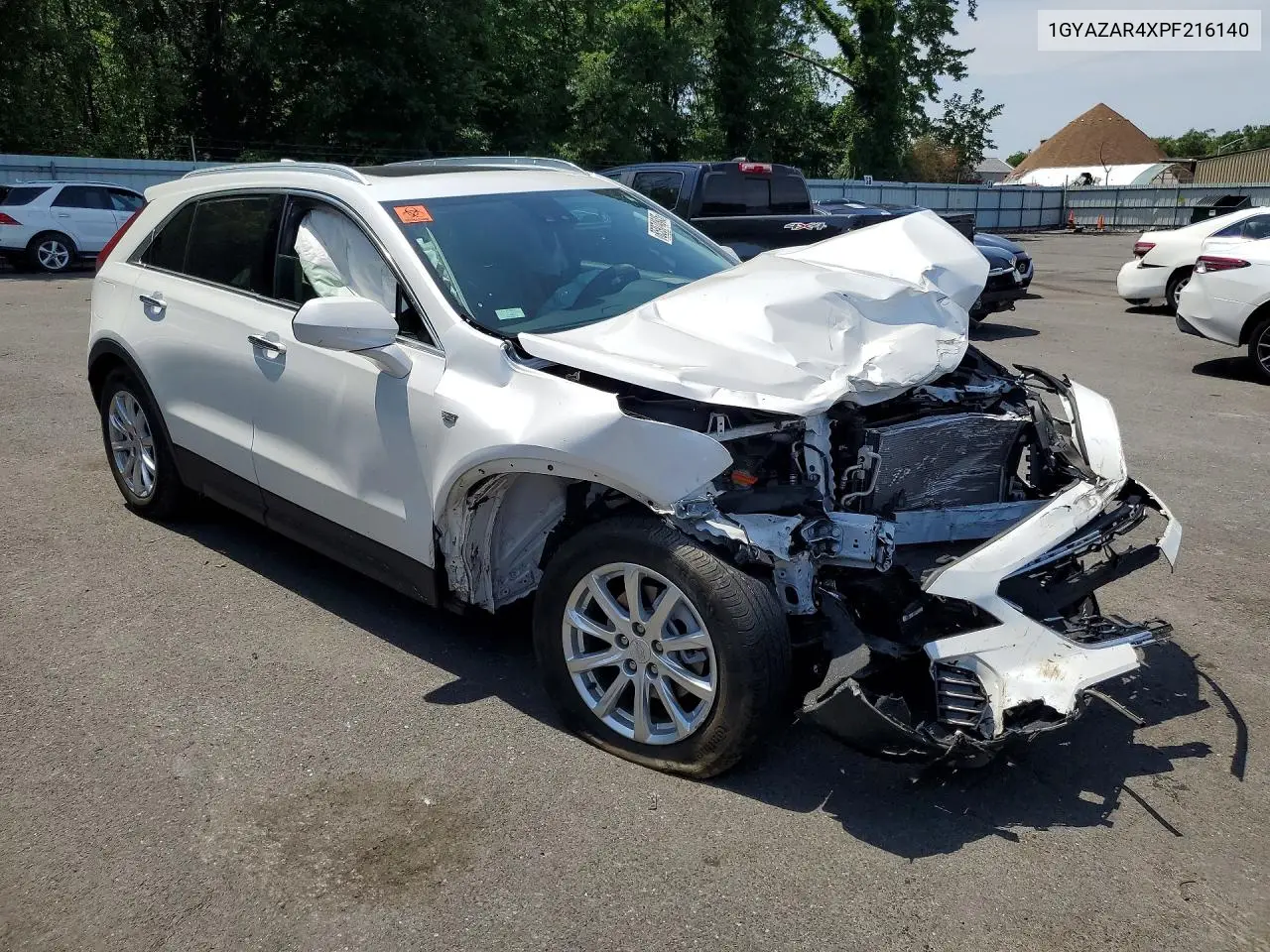 2023 Cadillac Xt4 Luxury VIN: 1GYAZAR4XPF216140 Lot: 85974845