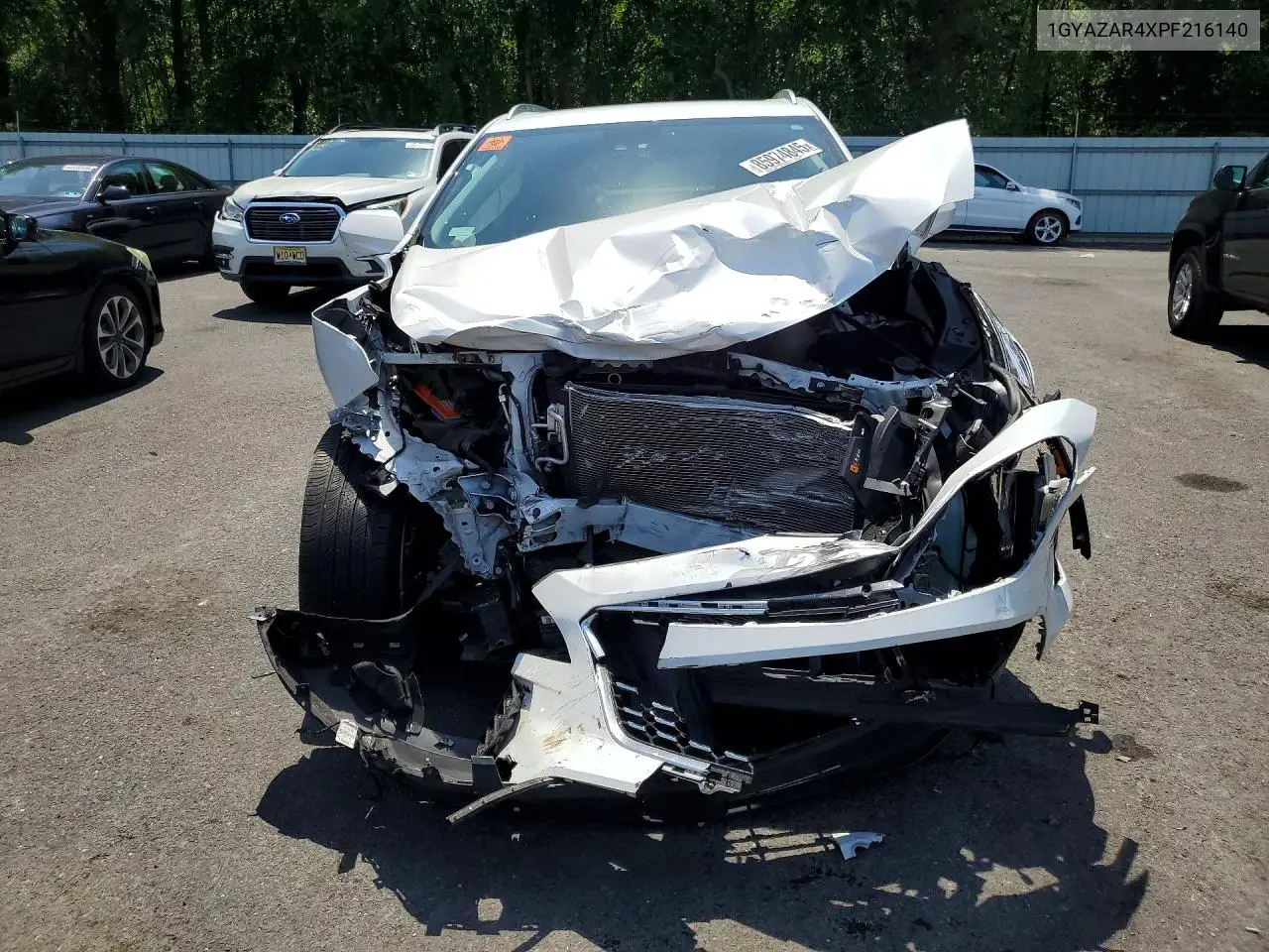 2023 Cadillac Xt4 Luxury VIN: 1GYAZAR4XPF216140 Lot: 85974845