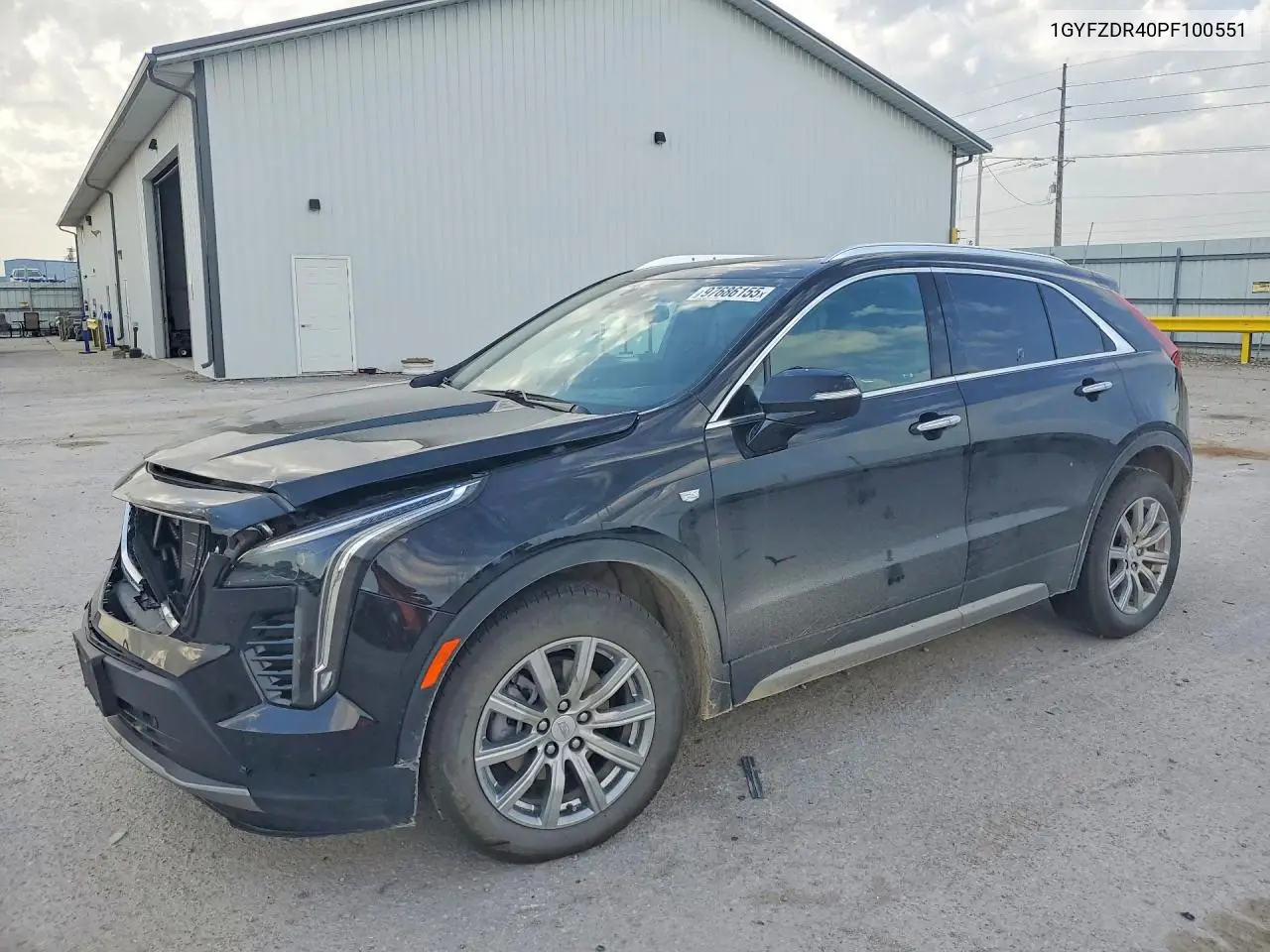 2023 Cadillac Xt4 Premium Luxury VIN: 1GYFZDR40PF100551 Lot: 97686155