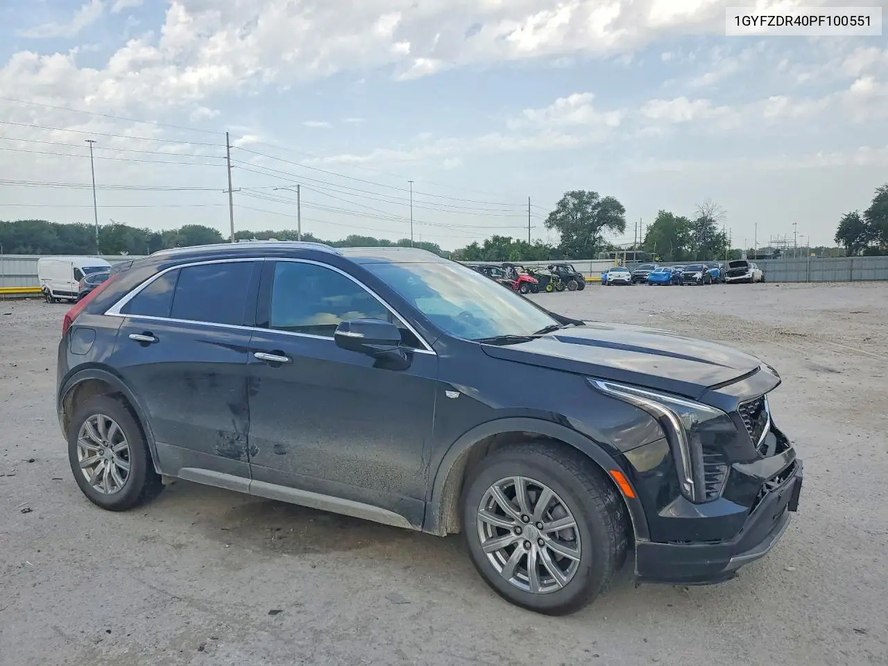2023 Cadillac Xt4 Premium Luxury VIN: 1GYFZDR40PF100551 Lot: 97686155