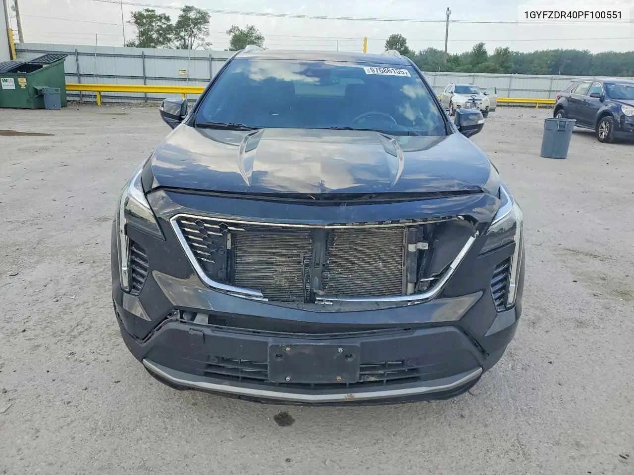 2023 Cadillac Xt4 Premium Luxury VIN: 1GYFZDR40PF100551 Lot: 97686155