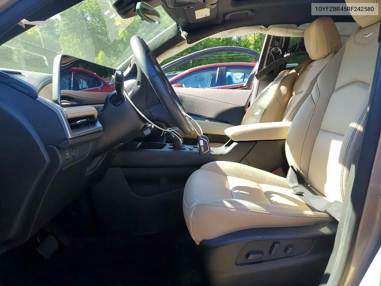 2024 Cadillac Xt4 Luxury VIN: 1GYFZBR45RF242580 Lot: 53905316