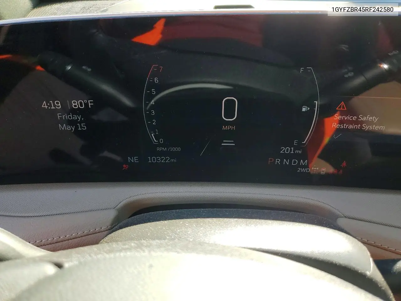2024 Cadillac Xt4 Luxury VIN: 1GYFZBR45RF242580 Lot: 53905316
