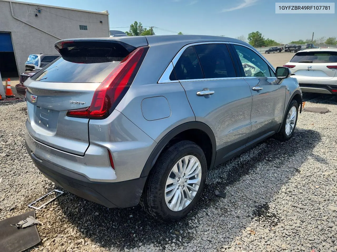 2024 Cadillac Xt4 Luxury VIN: 1GYFZBR49RF107781 Lot: 54263426