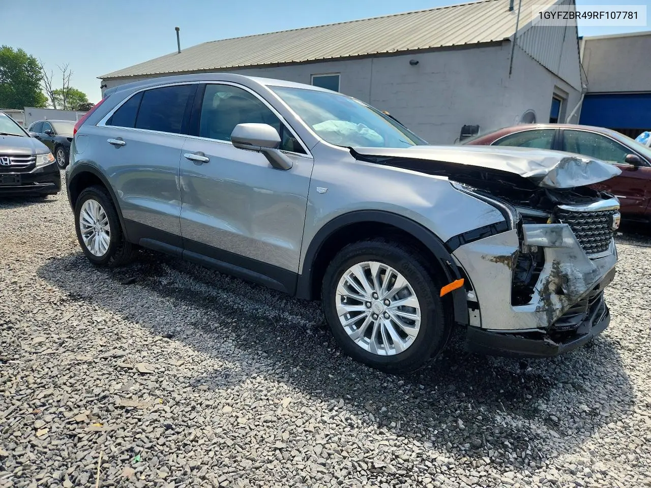 2024 Cadillac Xt4 Luxury VIN: 1GYFZBR49RF107781 Lot: 54263426