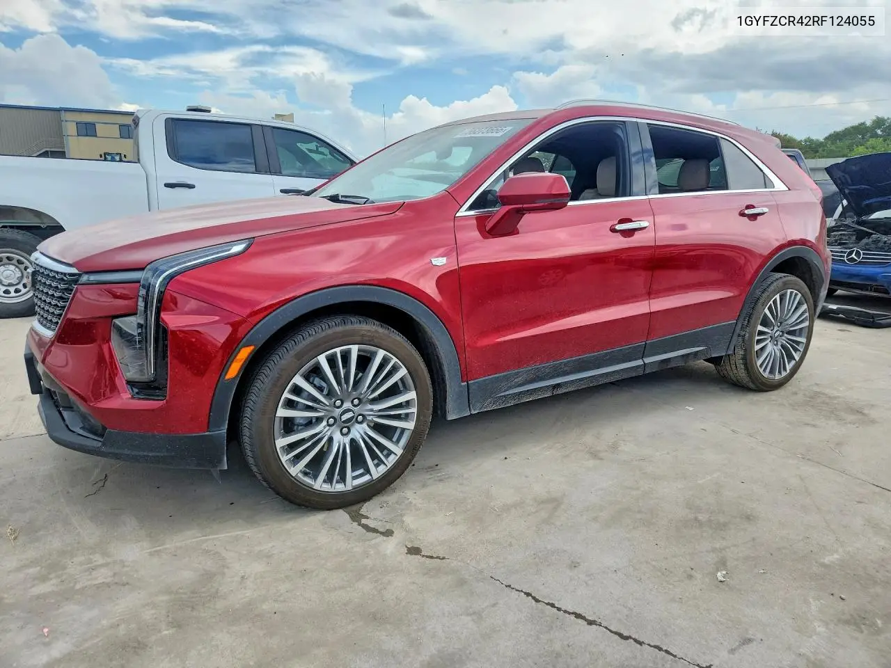 2024 Cadillac Xt4 Premium Luxury VIN: 1GYFZCR42RF124055 Lot: 56273666
