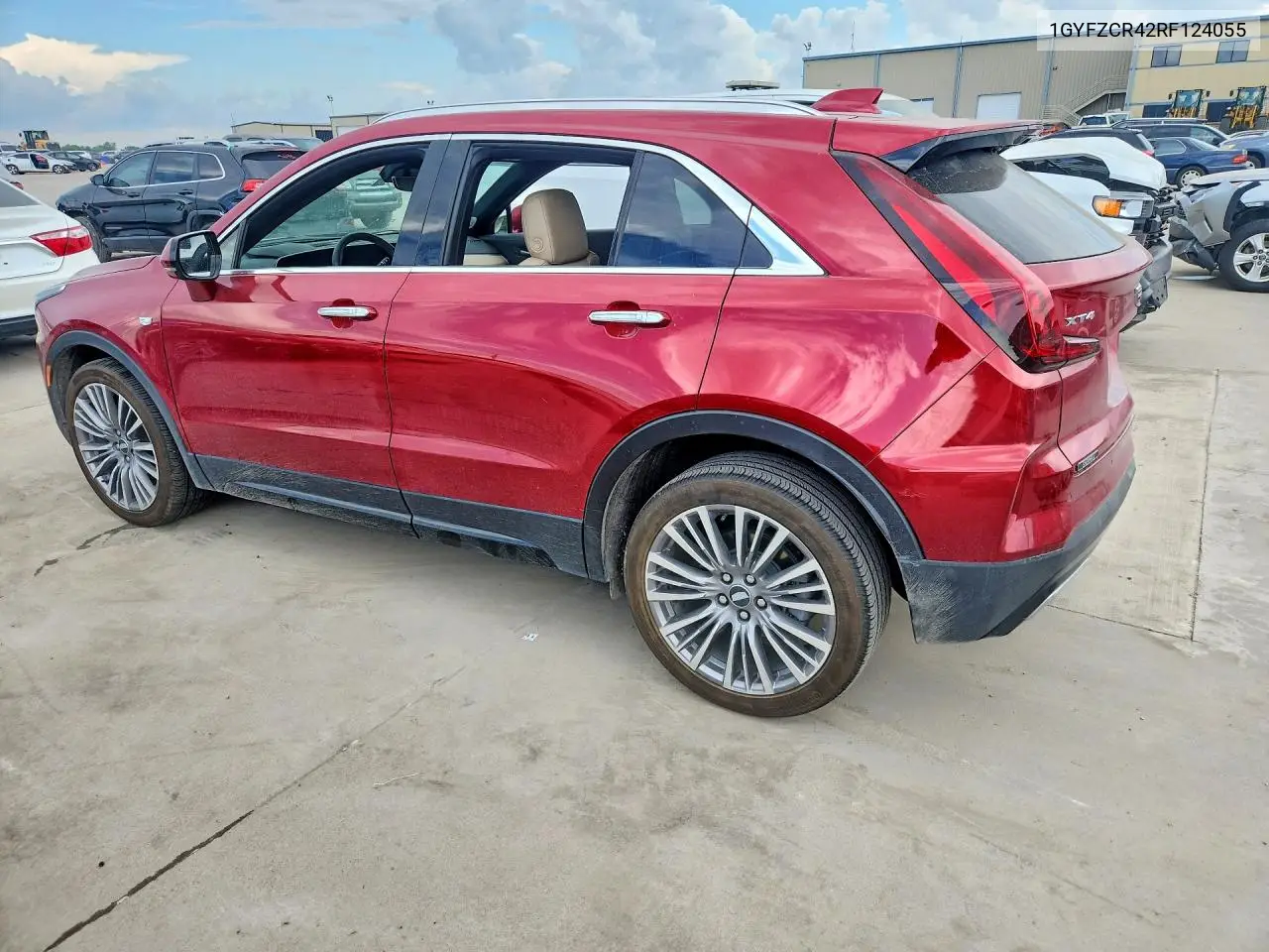 2024 Cadillac Xt4 Premium Luxury VIN: 1GYFZCR42RF124055 Lot: 56273666