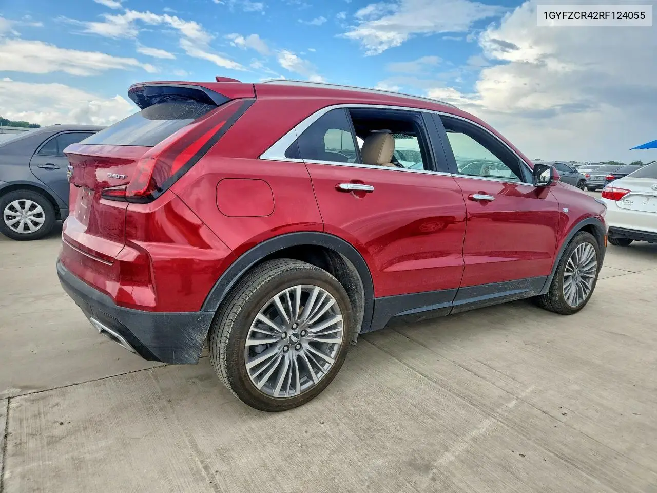 2024 Cadillac Xt4 Premium Luxury VIN: 1GYFZCR42RF124055 Lot: 56273666
