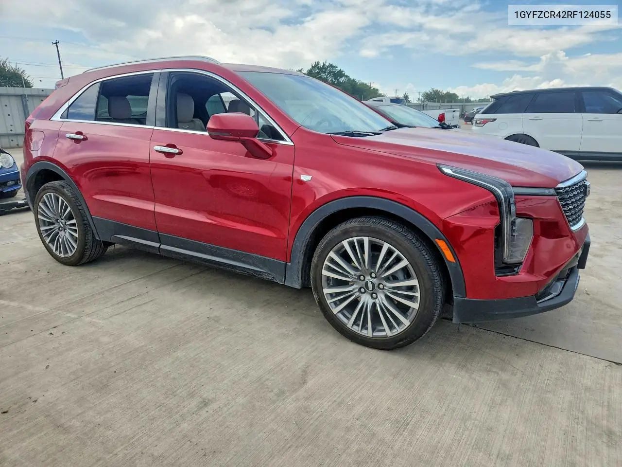 2024 Cadillac Xt4 Premium Luxury VIN: 1GYFZCR42RF124055 Lot: 56273666