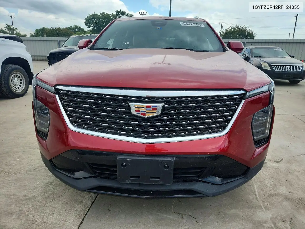 2024 Cadillac Xt4 Premium Luxury VIN: 1GYFZCR42RF124055 Lot: 56273666