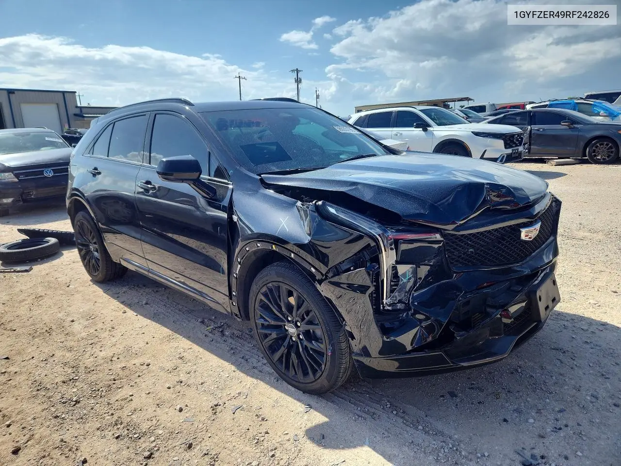 2024 Cadillac Xt4 Sport VIN: 1GYFZER49RF242826 Lot: 56535196
